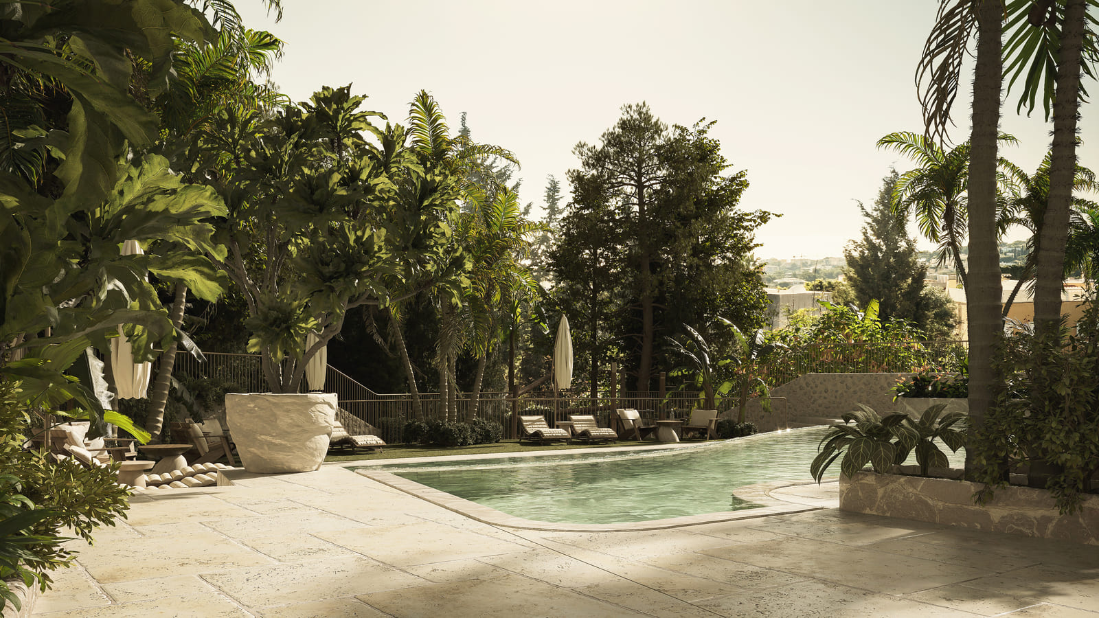 Exclusive garden apartment planned in a high-quality new development in Sant Agustí