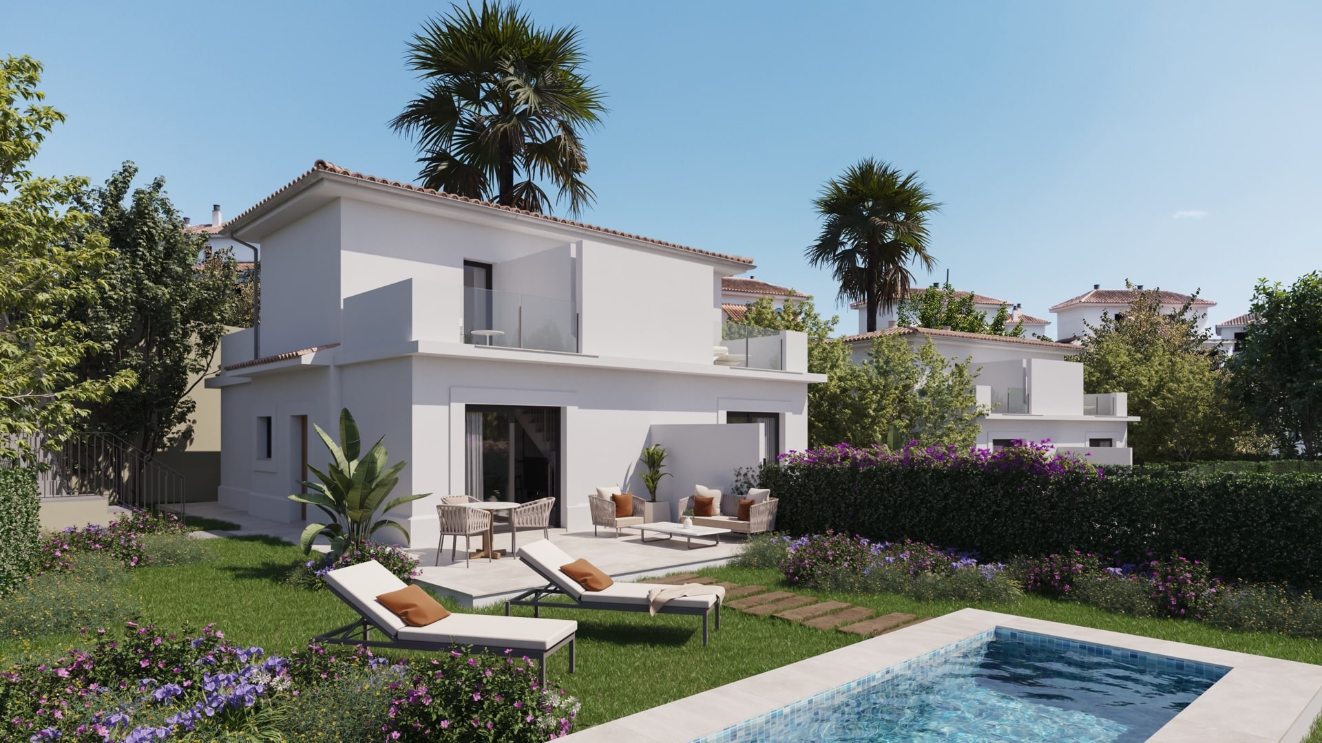 Newly Built Villa with Pool in Cala Romàntica