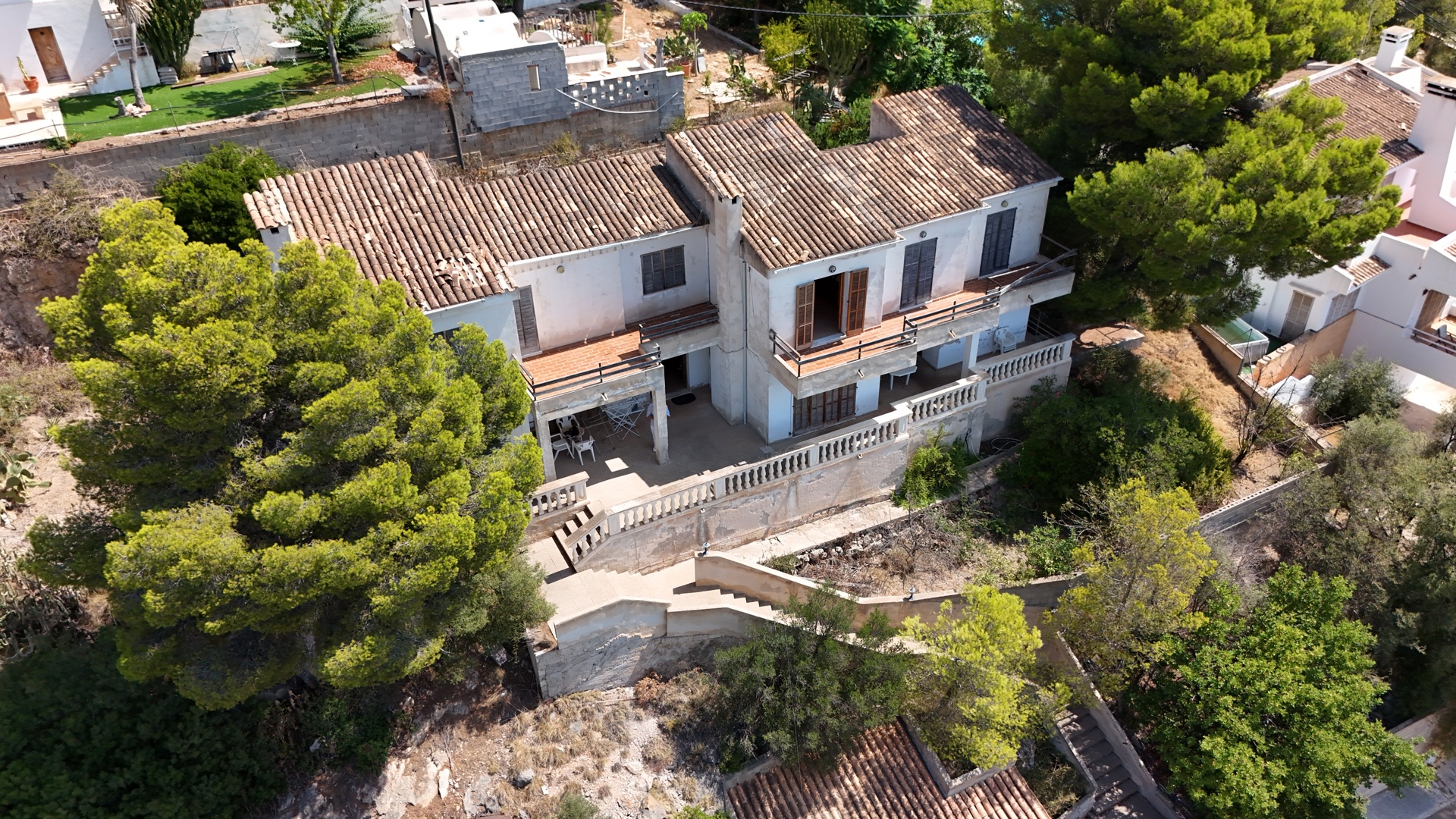 Investment Villa with Sea View – Renovation Project without License in Costa d’en Blanes